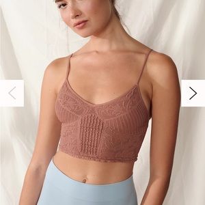 chloe seamless longline bralette xs-s